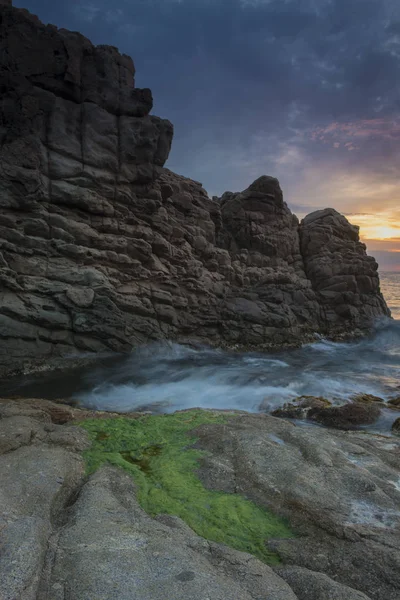 Paisaje marino en Costa brava — Foto de Stock