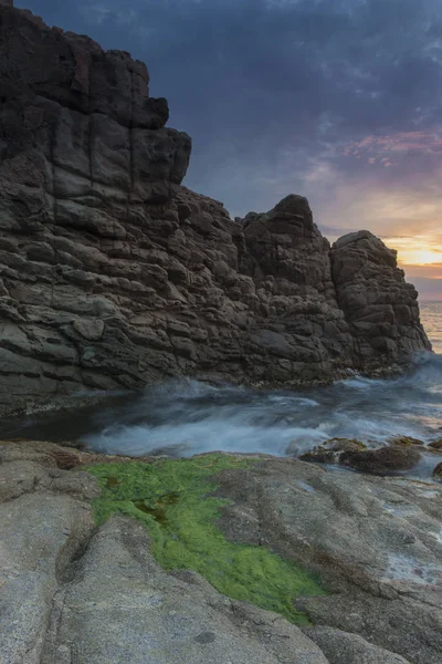 Paisaje marino en Costa brava — Foto de Stock