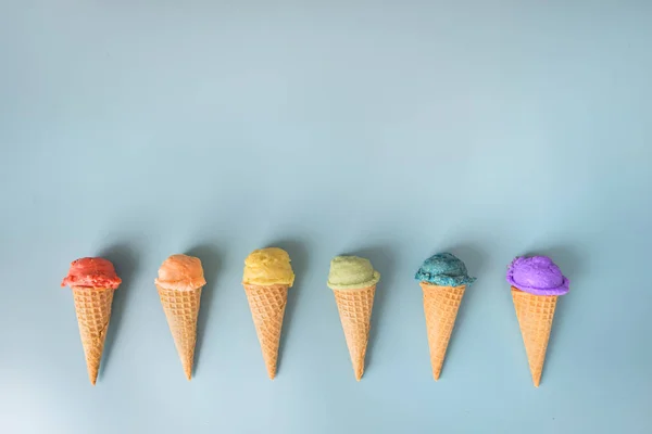 Морозиво для вечірки lgbt — стокове фото