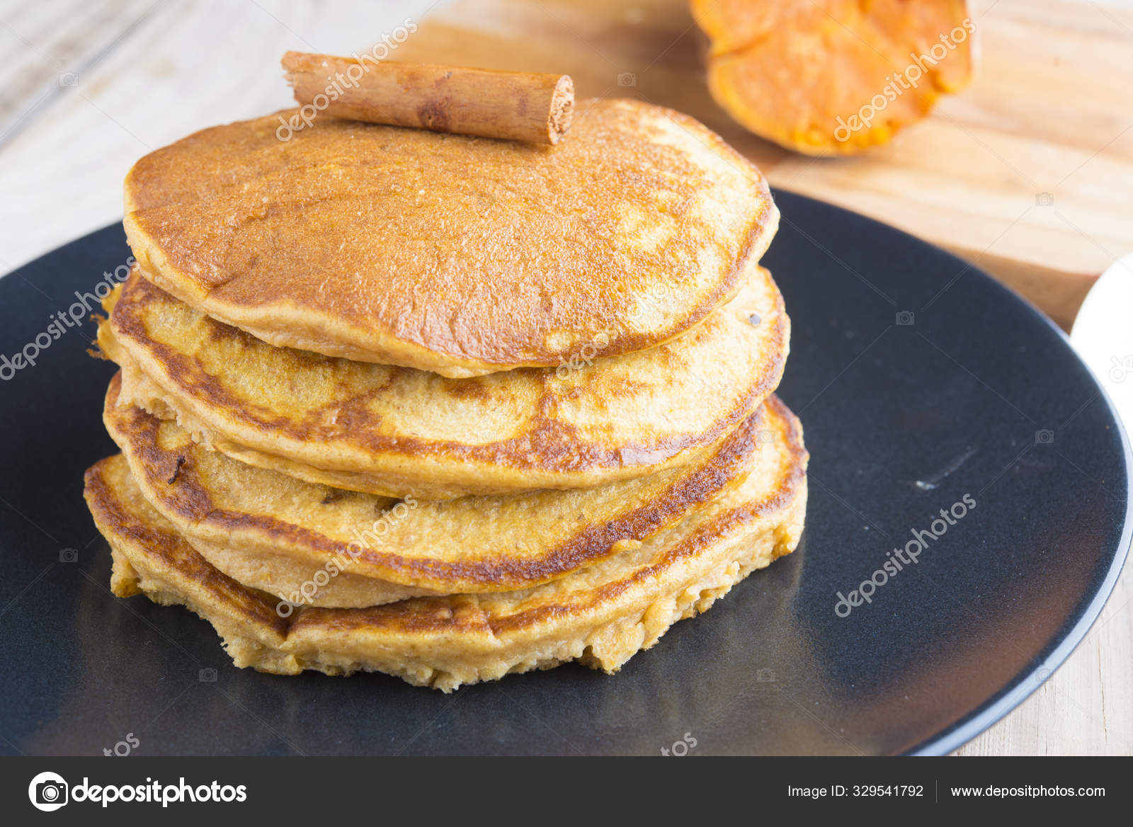 Pancake of yam Stock Photo by ©Dalaifood 329541792