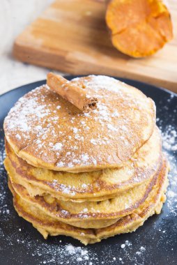 Tatlı patatesli krep.