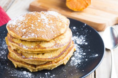 Tatlı patatesli krep.