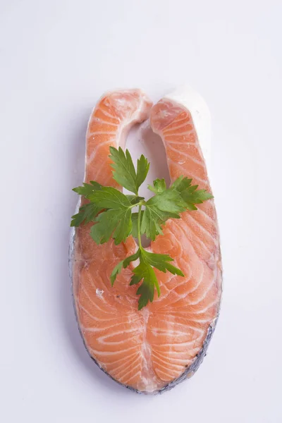 Salmon raw — Stock Photo, Image