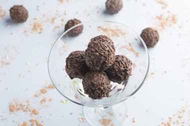 Çikolatalı mantar.