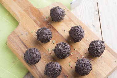 Çikolatalı mantar.