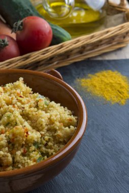 Sebzeli cuscus