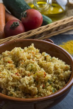 Sebzeli cuscus