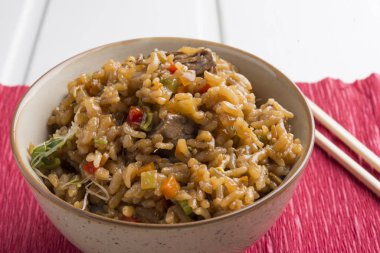 sığır eti ile pirinç