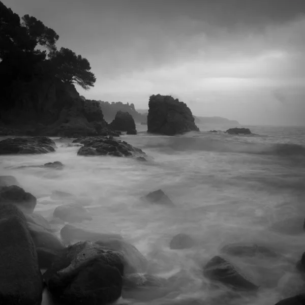 Paisaje marino en Costa brava —  Fotos de Stock