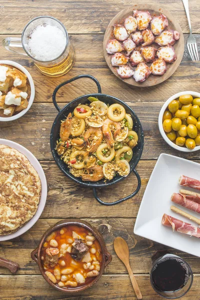 Comida típica espanhola — Fotografia de Stock