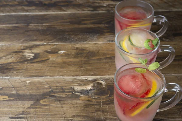 Ice juice for summer of fruits — 스톡 사진