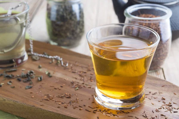 Rooibos und grüner Tee — Stockfoto