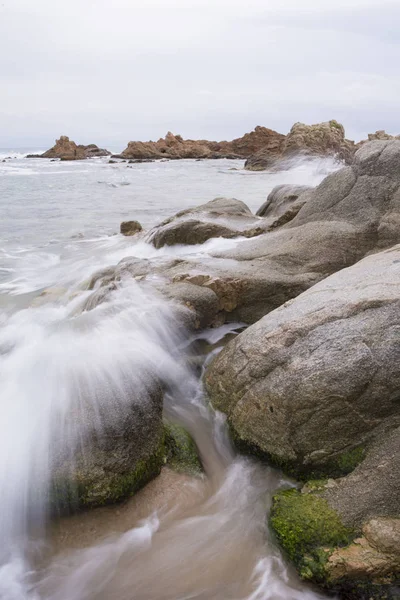 Paisaje marino en Costa brava — Foto de Stock