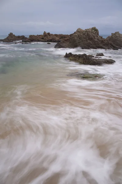 Paisaje marino en Costa brava — Foto de Stock