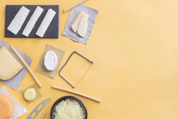 Atıştırmalık kaliteli peynir. — Stok fotoğraf