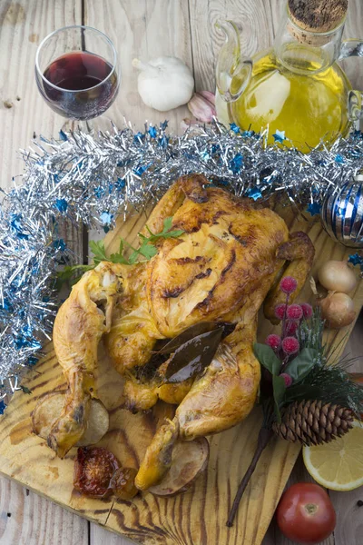 Pollo de Navidad — Foto de Stock