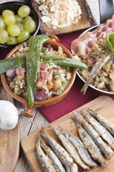 Migas cibo tradizionale sulla Spagna — Foto Stock