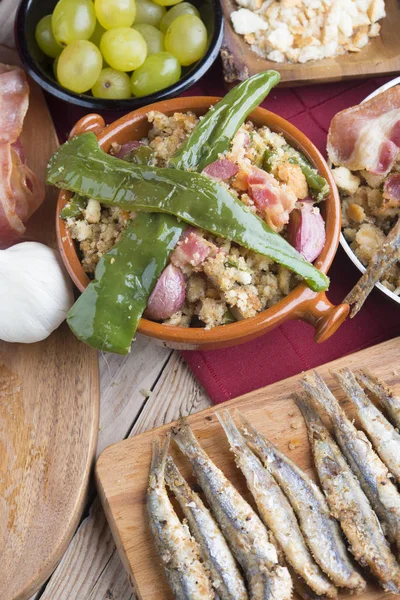 Migas cibo tradizionale sulla Spagna — Foto Stock