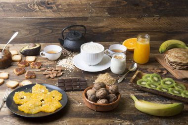Kahvaltı sağlıklı.