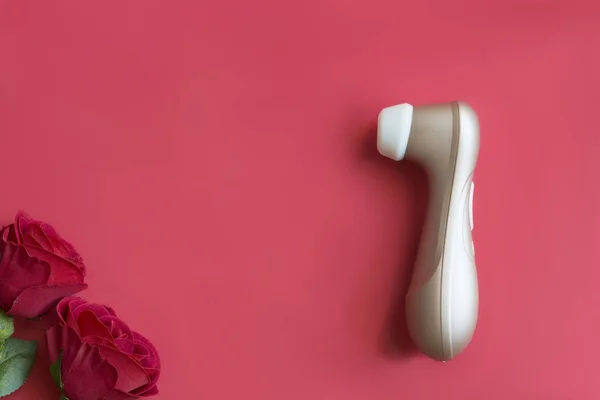 Vibratör seks oyuncağı üst görünümü