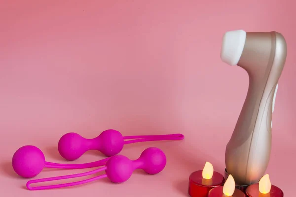 Vibrator sex spielzeug von oben — Stockfoto