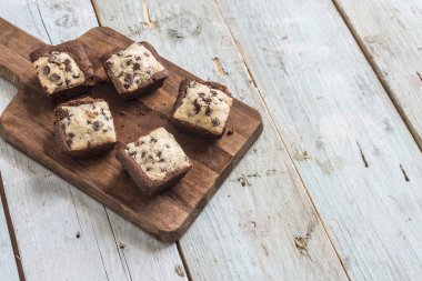 El yapımı çikolatalı kek.