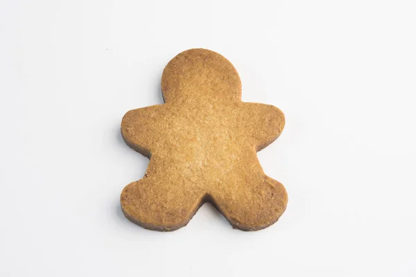 Decoración de galletas de Navidad con hielo aislado — Foto de Stock