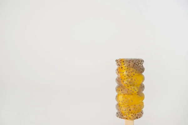 Popsicle chia and citrus — Stock Photo, Image