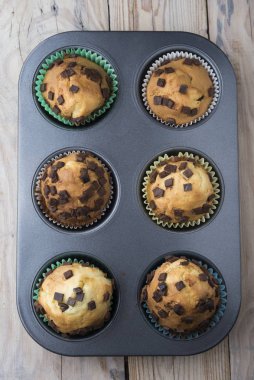 Muffins pişirme Pan