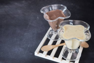 Ev yapımı kremalı vejetaryen. 