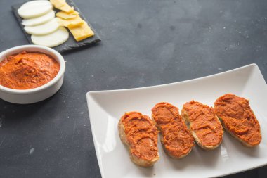 Ekmekli Sobrasada tipik Mallorca İspanya