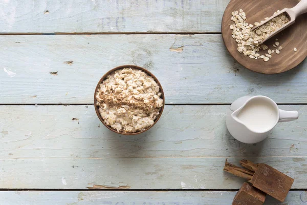 Avena de avena y vainilla —  Fotos de Stock