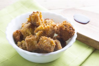 Vejetaryenler için soya peyniri proteini