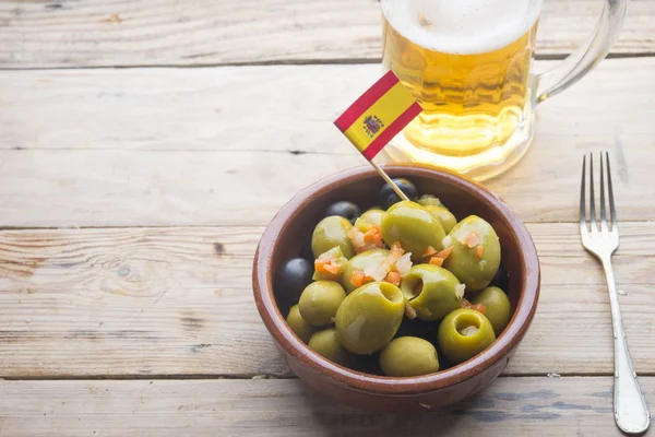 Typisches Essen in Spanien — Stockfoto