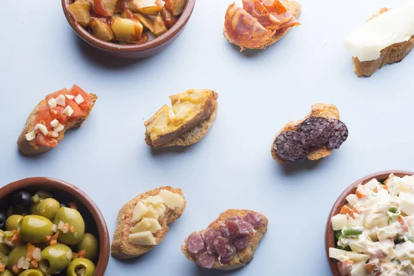 スペインの代表的な食べ物 — ストック写真