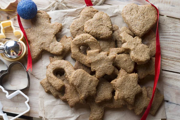 Christmas Biscuits — Stok fotoğraf