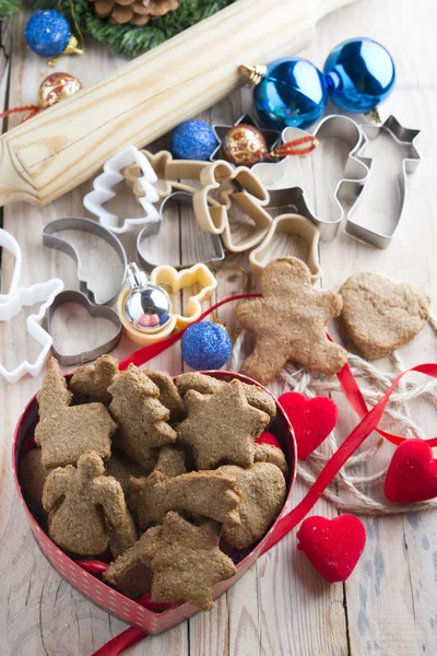 Biscuits for christmas — Stock Photo, Image