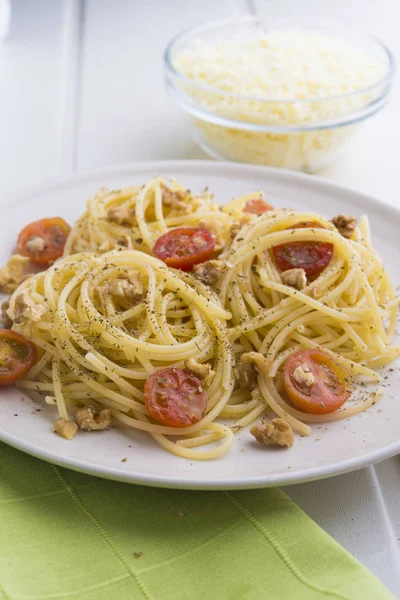 Spaghettis healthy — Stock Photo, Image