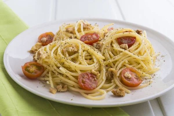 Spaghettis healthy — Stock Photo, Image