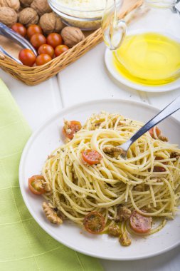Spagettiler sağlıklı.