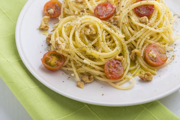 Spaghettis healthy — Stock Photo, Image