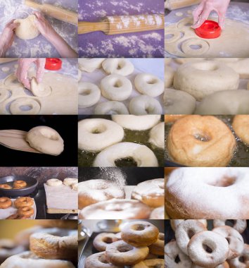 Donutların ayrıntılı süreci