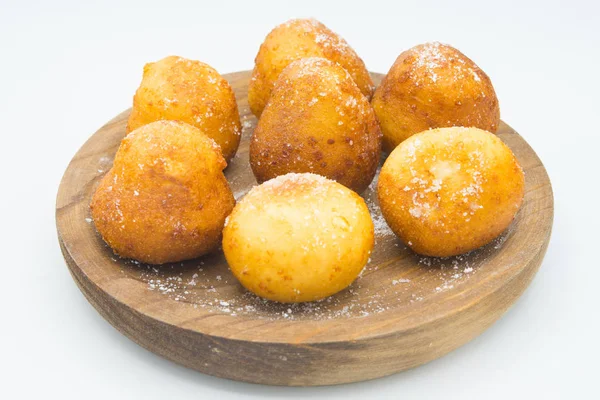 Honey Glazed, Fried, bolas de masa. Struffoli - Desser tradicional —  Fotos de Stock