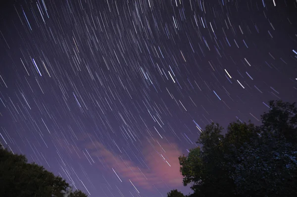 Estrellas en el lago — Foto de Stock