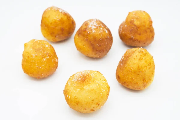 Honey Glazed, Fried, dough Balls. Struffoli - Traditional Desser — Stock Photo, Image