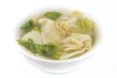 Duk Mandu Guk (Kore Hamur Çorbası))