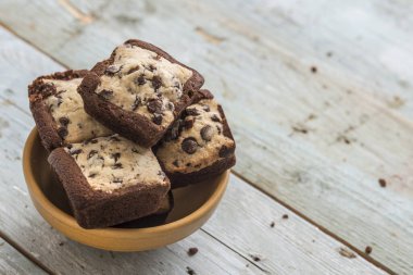 El yapımı çikolatalı kek.