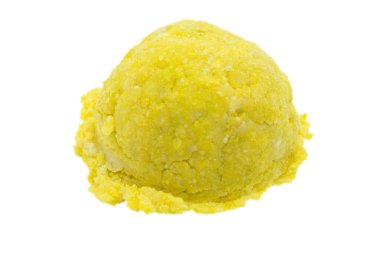 Dondurma beyaz arka planda