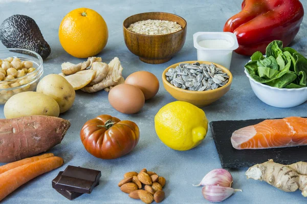 Ingredientes Para Aumentar Las Defensas — Foto de Stock