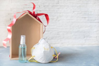 Sağlık öngörüsü için evde kal.